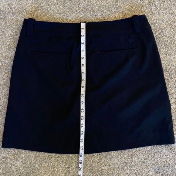 Nike Golf Tour Performance dri-fit lined black stretchy skort. Women's size 10 - Picture 8 of 10